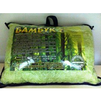 Подушка "Бамбук" 50*70см наполнитель Лебяжий пух/бамбуковое волокно, чехол на молнии