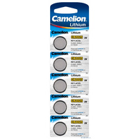 Батарейка литиевая Camelion CR2025 3V 5003LC BL5 (плоская круглая) (цена за 1шт) (50)