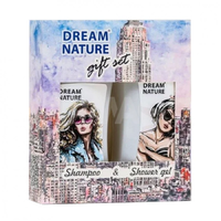 Набор подар. женский Dream Nature (шампунь+гель д/душа 250мл) в коробке в ассорт.