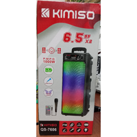Динамик-колонка KIMISO (USB, AUX, свет,звук,Bluetooth)