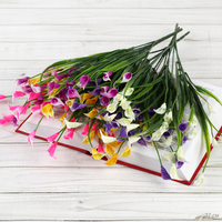 Цветок искусственный "Букет полевых цветов" 37см 5 веток NT595 (1500)