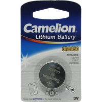 Батарейка литиевая Camelion CR2450 3V 5029LC BP1 (плоская круглая) (цена за 1шт) (10)
