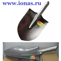 Лопата штыковая универсальная из рельсовой стали (ЛКО) без черенка (10)