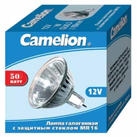 Лампа галогенная Camelion MR16 20W GU5.3 12V