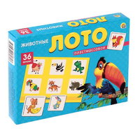 Игра настольная "Лото" пластмассовое 36 фишек