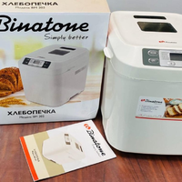 Хлебопечка Binatone 12 программ, замешивание теста, приготовление варенья