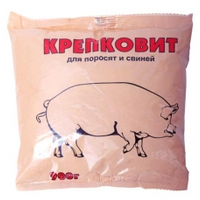 Добавка биоактивная кормовая "Крепковит" 900гр для поросят и свиней (10)