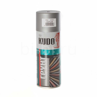 Грунт акриловый универсальный KUDO 520мл серый по металлу (аэрозоль) (12)