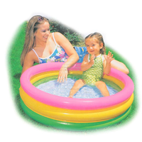 Надувной бассейн для детей intex 58924 радуга 86x25 см от 1 до 3 лет