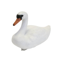 Фигура декоративная "Лебедь белый" 38*17*28 см, полипропилен