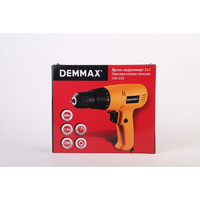 Дрель-шуруповерт DEMMAX  сетевая 220В/50Гц/600Вт/3000 об/мин,длин.шнур 1,8м